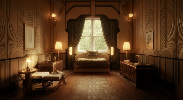 Art Deco Bedroom Ideas & Decor