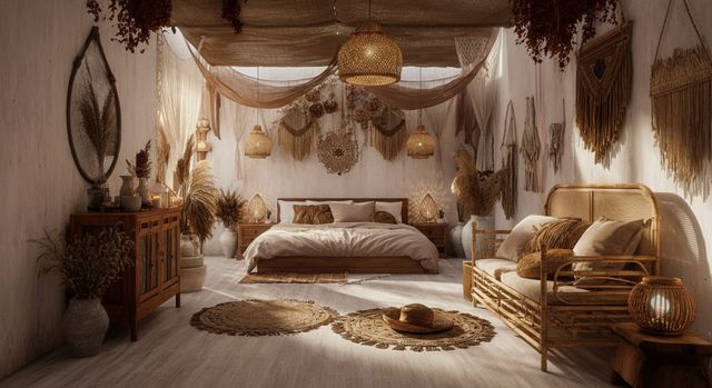 Bohemian Bedroom Ideas & Decor