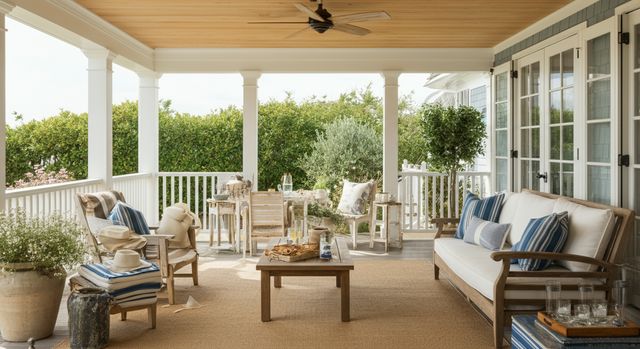 Coastal Hamptons Outdoor: Breezy Style & Finds
