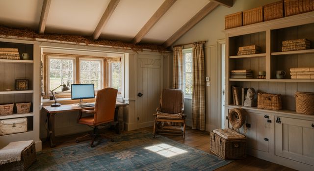 Cottagecore Home Office: Cozy & Creative Spaces