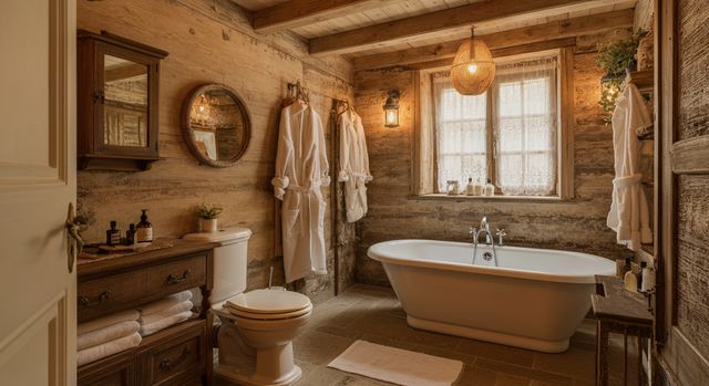 Farmhouse Bathroom Ideas & Decor