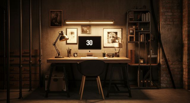 Industrial Desk Setup Ideas & Products