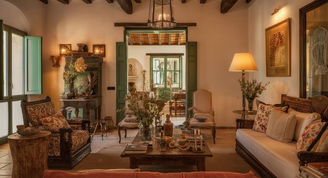 Mediterranean Living Room Ideas & Decor