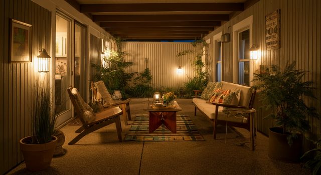 Mid-Century Modern Outdoor Living: Style Under the Sun