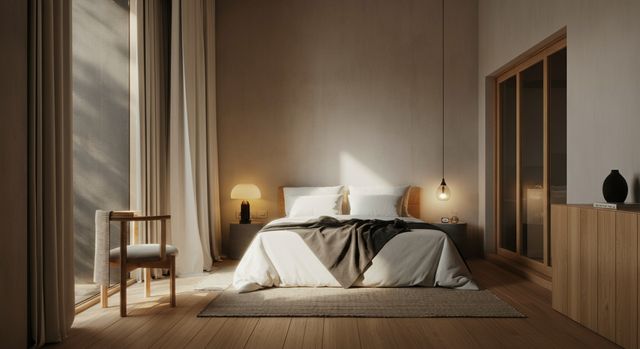 Minimalist Bedroom: Simple Serenity & Curated Style