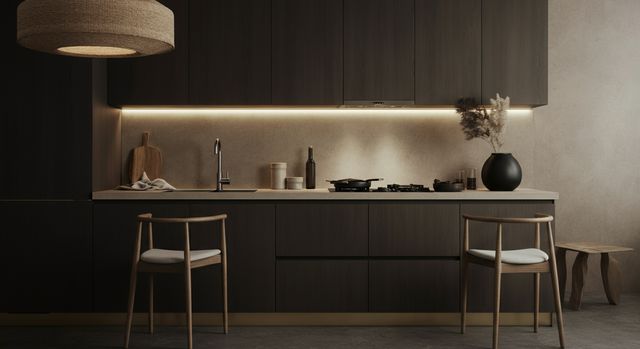 Minimalist Kitchen: Clean Lines & Curated Essentials