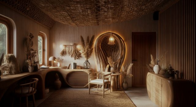 Modern Organic Home Office: Curated Finds