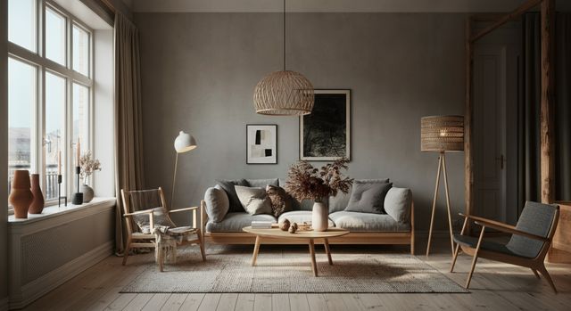Scandinavian Living Room: Cozy & Minimalist Decor