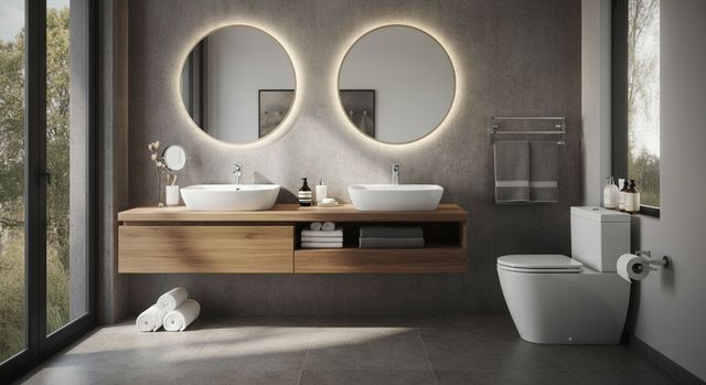 Transitional Bathroom Ideas & Decor